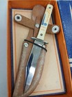 Rare 1939 New York Worlds Fair Bowie Bantam Knife Miniature W sheath   Box