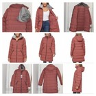 Size Xs-xl Andrew Marc Ladies  Long Stretch Parka Coat Fur Lined Hood Jackets