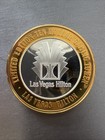 Hilton Casino Las Vegas  10 Dollar Gaming Token  999 Silver  1626