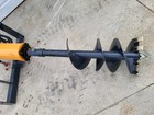 Skid Steer Wolverine Hydraulic Auger Attachment Post Hole Digger Bobcat Cat