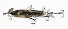 Early Pflueger 474 Wizard Underwater Minnow Lure C 1904 Greenback Aluminum