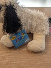 Ganz Webkinz Black And White Cheeky Dog Plush Hm192 Retired Sealed Code 2007