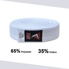 Fadi Sports White Karate Belt Martial Arts Rank Taekwondo Judo Training Gi