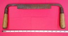 Fulton Vintage Draw Blade For Shaping Wood  8 Inch Blade  Wooden Handles  a745 