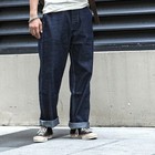 Bronson 40s Us Army Dungarees Military Fatigue Pants 10oz Denim Men s Blue Jeans