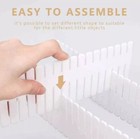 8pc Adjustable Drawer Dividers Set Diy Storage Organizers For Home Office Closet
