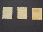  3  Mlh Bahamas -great Britain Stamps Scott   Mr 11-mr13-war Tax Stamps