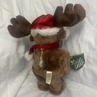 Nwt Dan Dee Animated Christmas Moose Decor Plush Lights Up Dances Sings Works