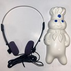 Vintage Pillsbury Doughboy Poppin  Fresh Walkin  Radio Mib  Am fm Rockin  