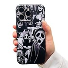 Compatible For Blu View 5 Case  Fashion Cool Skull Skeleton Scary Face Pattern 