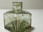 Nice Amber Swirly Old Despatch Ink Bottle