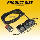 Hd Rear View Backup Parking Camera For Chevrolet Silverado Gmc Sierra 14-15