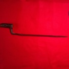 Very Rare Revolutionary War Era Saw Tooth Bayonet W  Letter And Tags
