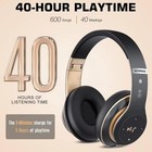 Portable Bluetooth Wireless Headphones Over-ear Stereo Headset Foldable 2025