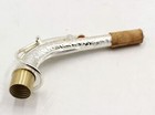 Eastern Music Silver Plated Hand Hammered Copper Alto Saxophone Neck Sba Neck