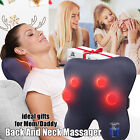 Bob And Brad Back Massager Neck Shoulder Pain Relief 3d Kneading Massage Pillow