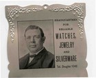  Metal Advertising Calendar Holder No Calendar Watches Jewelry Silverware