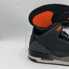 Mens Size 8 Nike Air Jordan 3 Fear Pack Black Orange Sneakers Ct8532 080