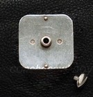Western Horse Saddle Tack Antique Rope Edge Square Conchos 1 Inch Screw Back
