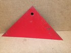 Original 1942 Wwii Steel Metal Minefield Warning Skull   Cross-bones Mine Sign A