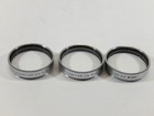 Rare Vintage  105 Walz 27mm Zeiss Contaflex Tenax Close-up Screw-in Lens Set