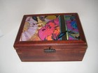 21 St  Century-mc Adams Design -hancrafted Solid Wood  Box- Jojoba usa