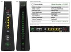 Prism Tv Technicolor C2100t 802 11ac Modem Router Gigabit Dsl Fiber 2 4 5ghz    