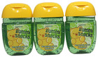 Bath   Body Works Gummi Snacks Hand Sanitizer Anti Bacterial Gel Lot Of 3 New