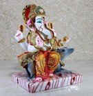 Tbs Decorated Lord Ganesha Ganesh Resin Murti Idol Statue Home Office Decor 11 