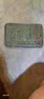 Vintage 1973 Ohio Motorcycle License Plate Pg 88 Mc Ohio 73