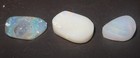 Australian Opal Rubs 3 Piece Assortment Weighing Total 5 75ct