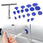 18 Pcs Car Dent Puller Kit  Small Dent Remover Tool For Car  Damage-free Blue