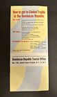 Vintage Original 1955 Worlds Fair Dominican Republic Brochure  Rare  