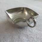 Royal Holland Pewter Square Cup bowl W handle  Display Trinkets Or Serve Candy