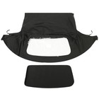 For Mazda Miata 1990-2005 Soft Top Convertible Window Black   Clear Cabrio