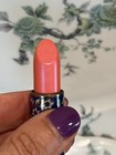 Vintage Helena Rubinstein Le Lipstick Floral Gold Metal Tube Irridescent Pink