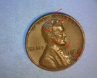 1968 D Lincoln Cent  Defective Planchet    obverse Split Lamination    us Error Coin