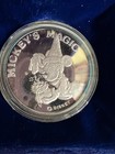 1987 Walt Disney s Mickey s Magic First Edition 1 Oz  Fine Silver