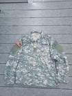 Us Military Issue Army Combat Uniform Acu Camo Coat Jacket Medium Regular