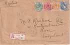 Grenada  Registered Cover To Switzerland 1915  Patriotic Red Cross Label  Scarce