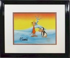     berkeley Breathed Opus Bill Wish For Wings Thatwork Hand Signed Production Cel