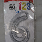 6  Large 6 Number Foil Balloon Digit Balloons Birthday Anniversary Party Decor