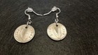 Genuine Irish Hare Coin 3d Earrings