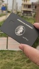 Amex Custom Black Card With Small   Large Chip Design - 2025 Novelty Design 