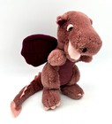Vintage 1983 Dakin Burgundy Purple Wings Dragon 9  Plush Stuffed Animal Toy