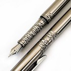 Titanium Fountain Pen  Business Writing Signature Pen  Exquisite High-end Gift