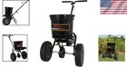 Versatile 50 Lb Capacity Spreader With Rust-resistant Features   Maneuverability