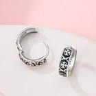 Pandach 925 Sterling Silver Antique Style Hoop Earrings For Women Men Jewelry