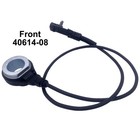 2pcs Abs Speed Wheel Sensor For Electra Glide Road King Flhr Street Glide Flhx