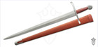 Medieval Sm36060 Knights Sword - Atrim Design Sharp  Type Xviii By Kingston Arms